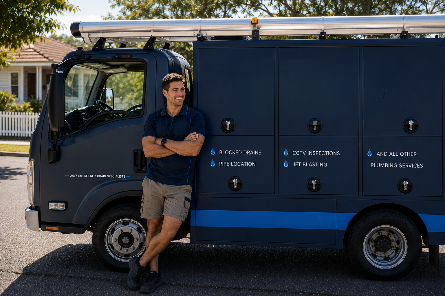 Plumber with Kenthurst Blocked Drains van